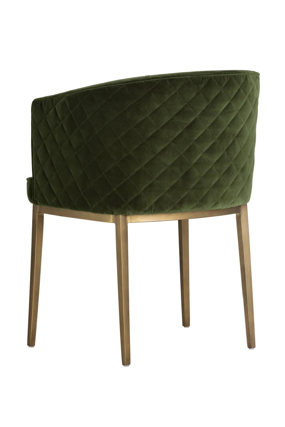 Luxury Upholstered Fabric Modern Dining Armchair European Style for Villa