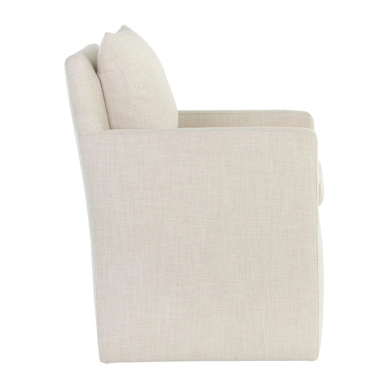 Luxury Upholstered Fabric Modern Dining Armchair European Style for Villa