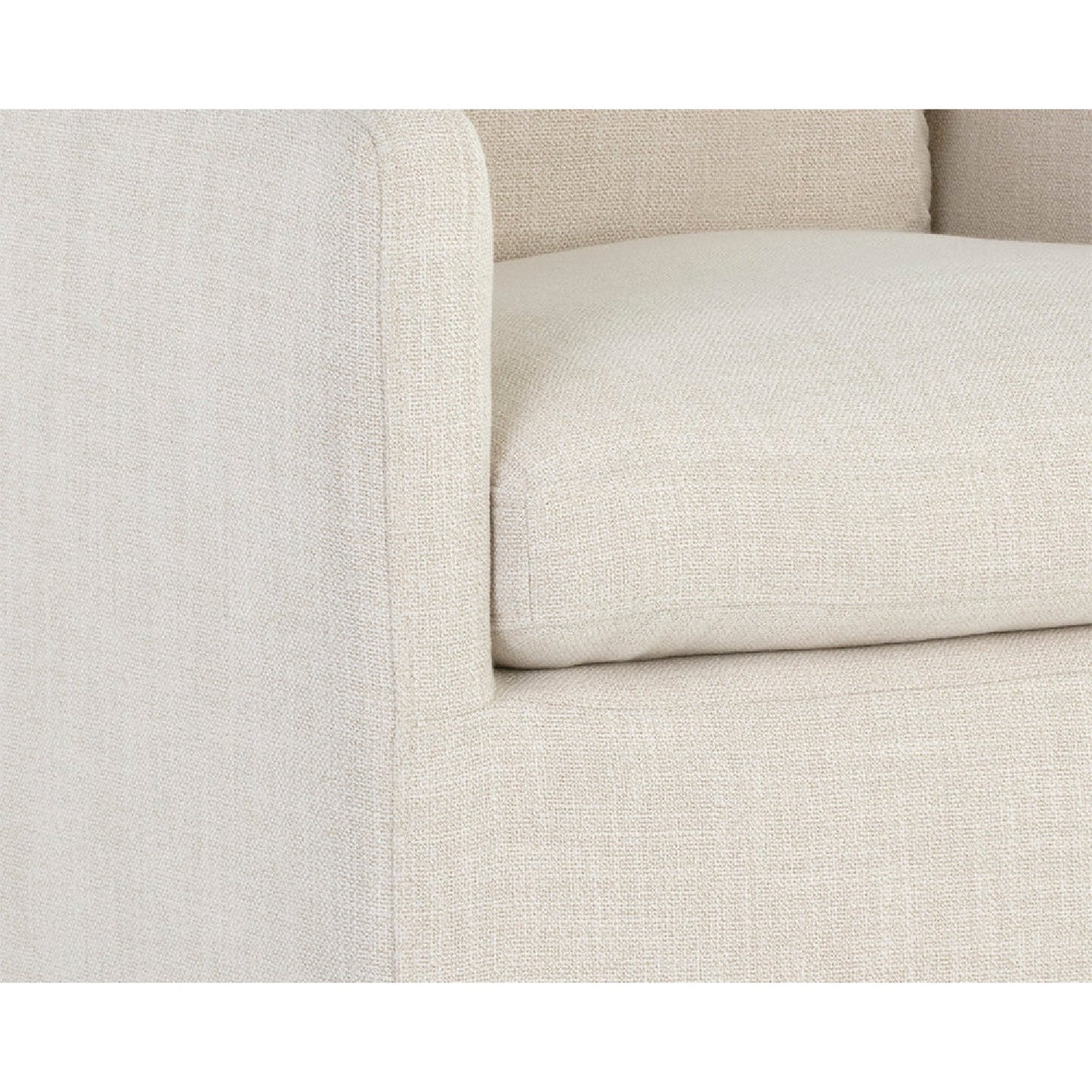 Luxury Upholstered Fabric Modern Dining Armchair European Style for Villa