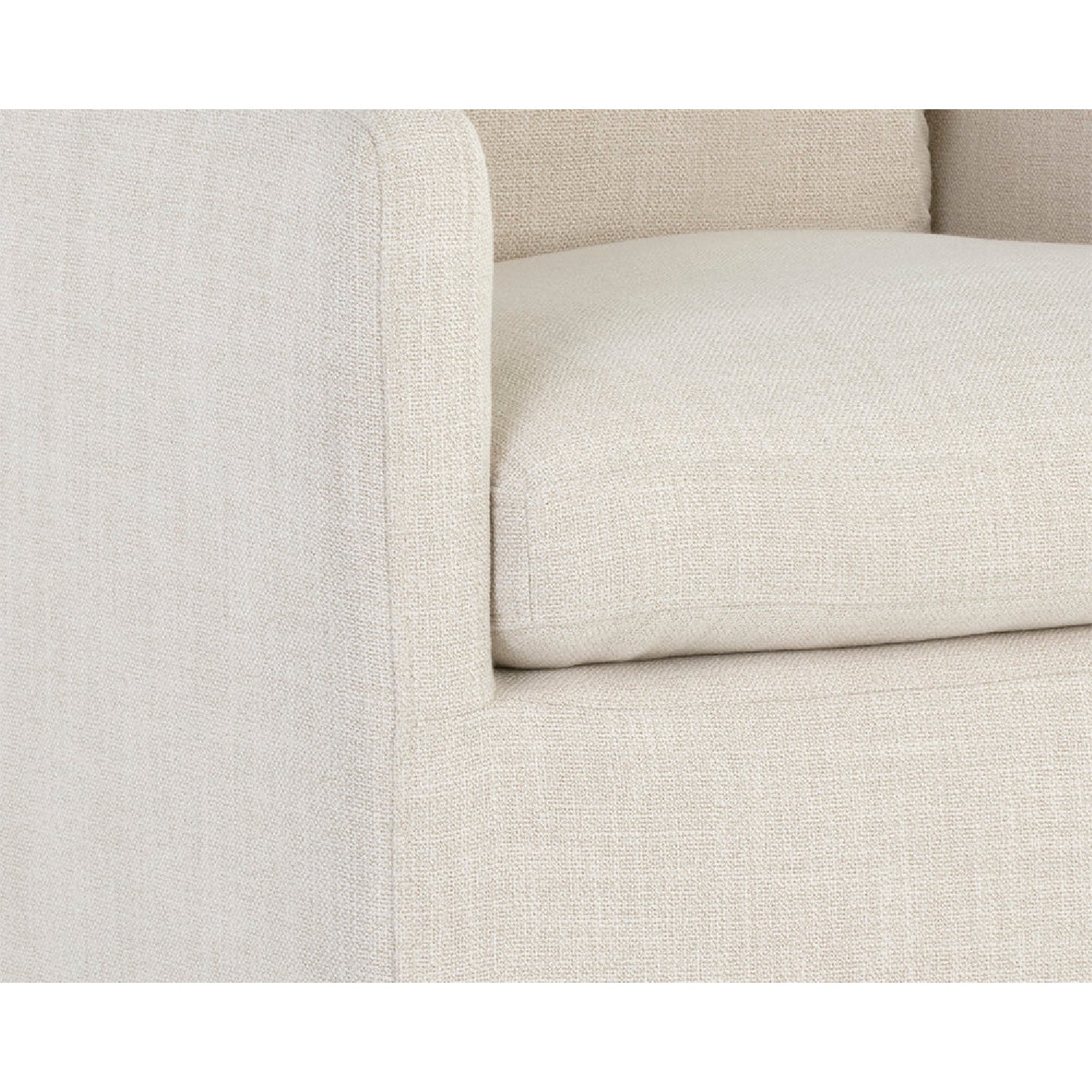 Luxury Upholstered Fabric Modern Dining Armchair European Style for Villa