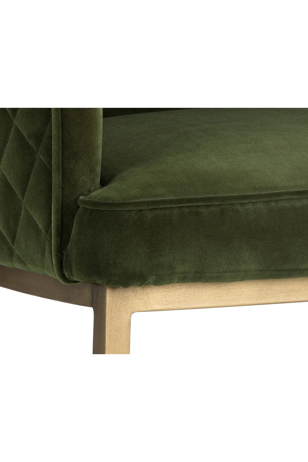 Luxury Upholstered Fabric Modern Dining Armchair European Style for Villa