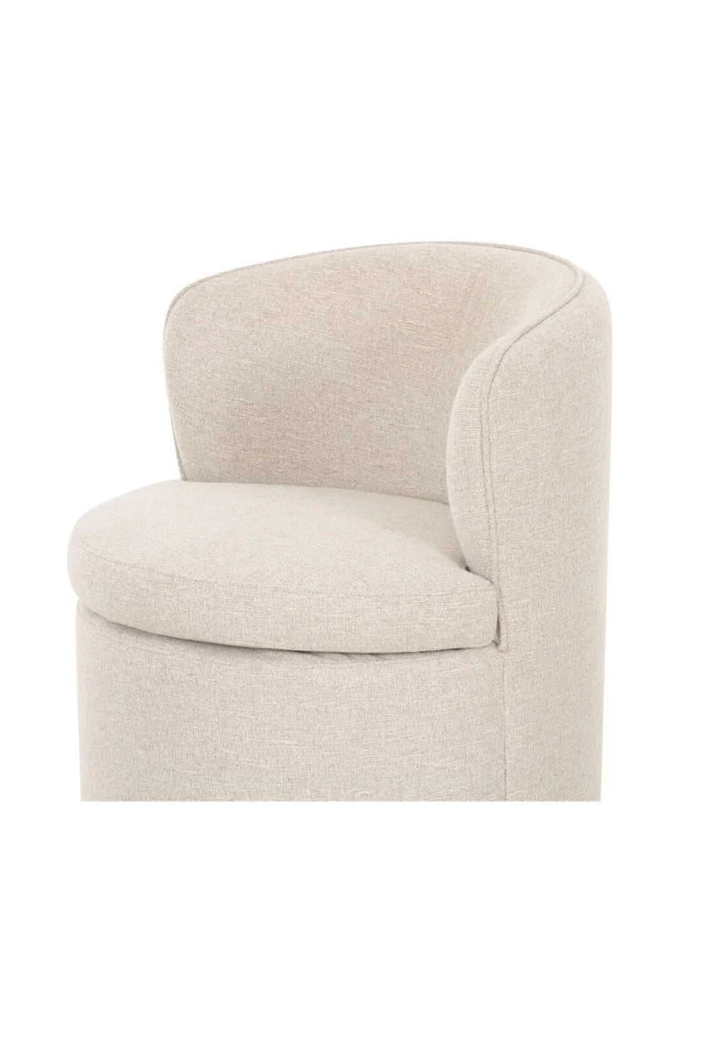 Luxury Upholstered Fabric Modern Dining Armchair European Style for Villa