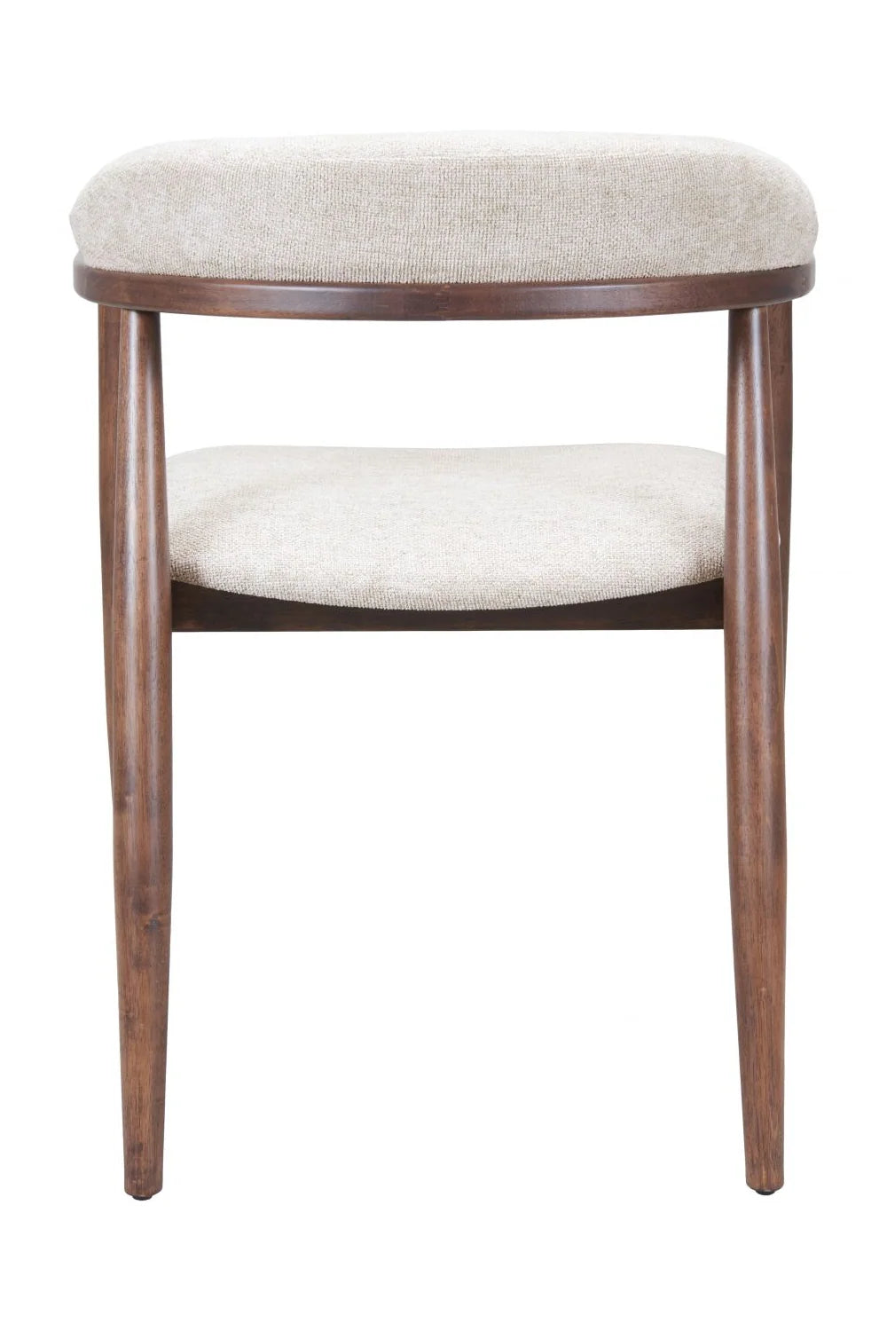 Luxury Upholstered Fabric Modern Dining Armchair European Style for Villa
