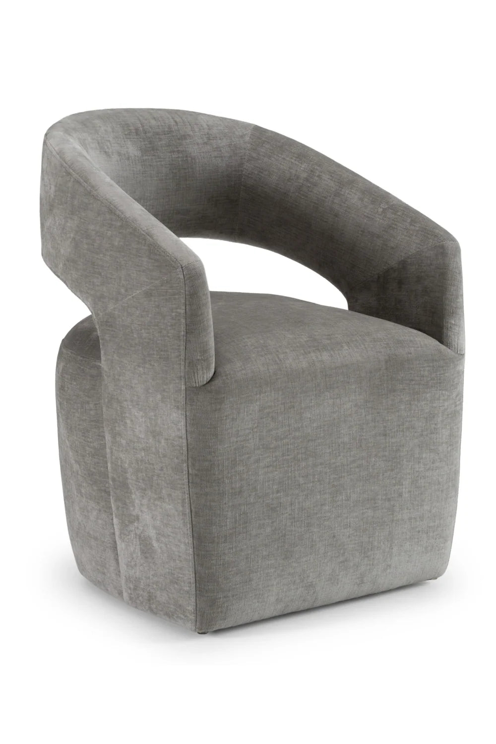 Luxury Upholstered Fabric Modern Dining Chair European Style for Villa