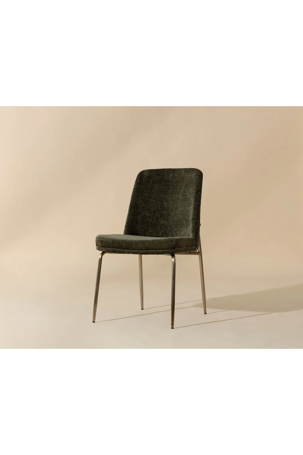 Luxury Upholstered Fabric Modern Dining Chair European Style for Villa