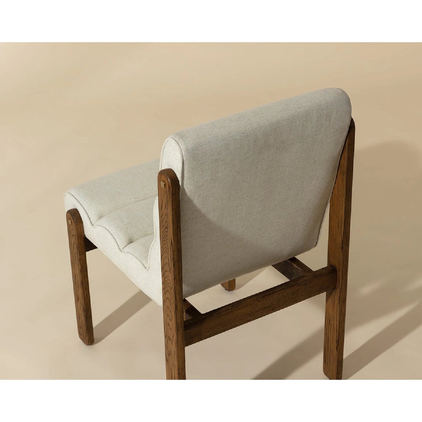 Luxury Upholstered Fabric Modern Dining Chair European Style for Villa