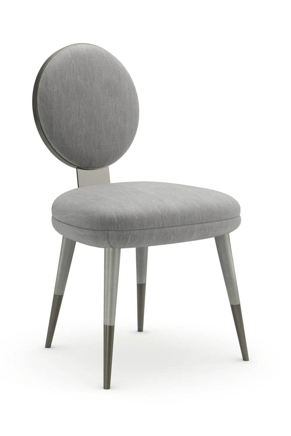 Luxury Upholstered Fabric Modern Dining Chair European Style for Villa