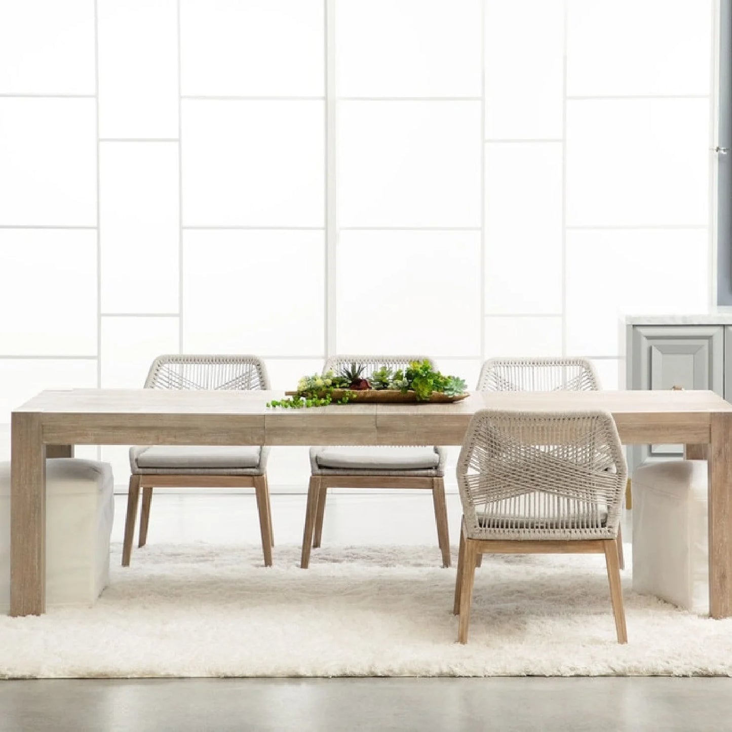 Luxury Upholstered Fabric Modern Dining Chair European Style for Villa