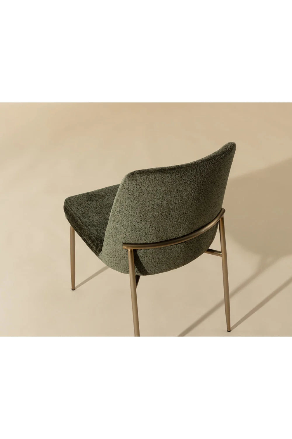 Luxury Upholstered Fabric Modern Dining Chair European Style for Villa
