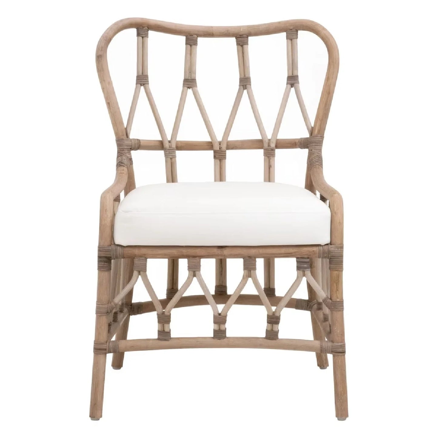 Luxury Upholstered Fabric Modern Dining Chair European Style for Villa