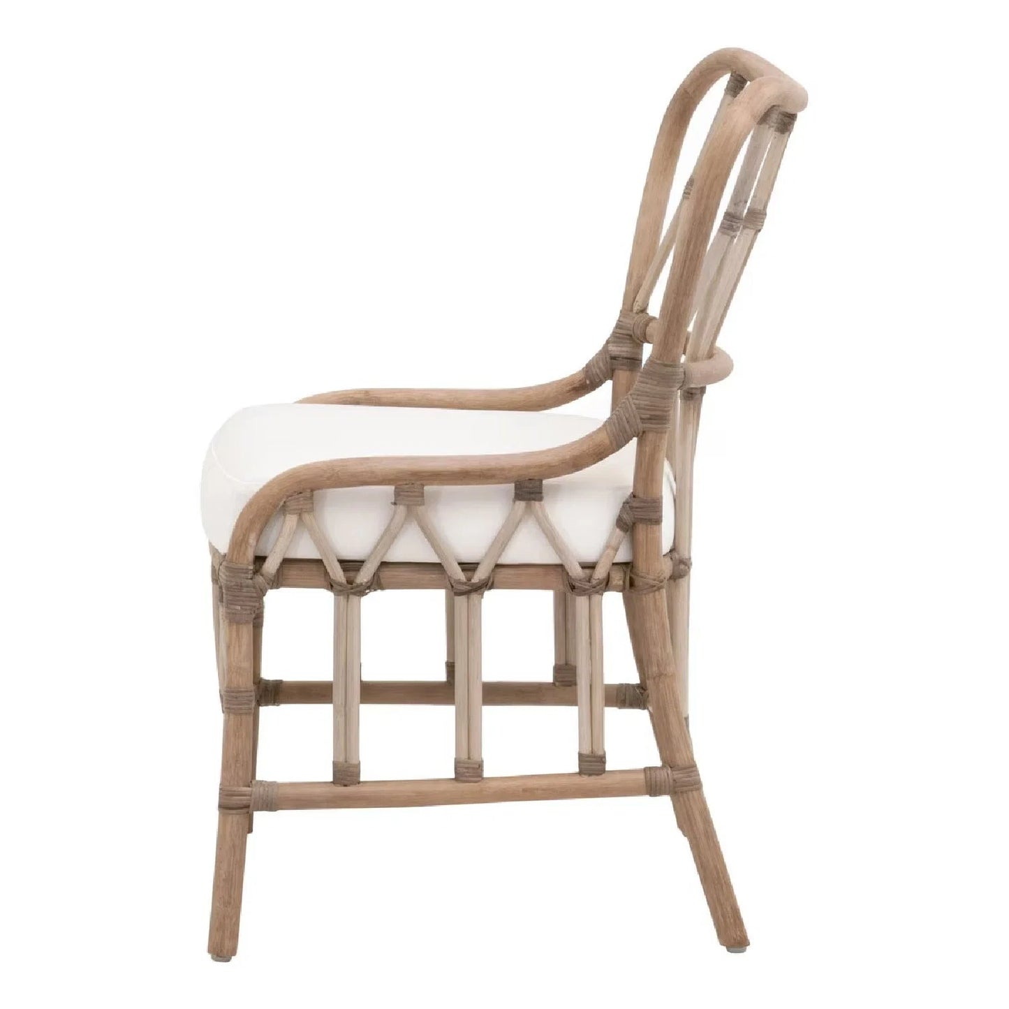 Luxury Upholstered Fabric Modern Dining Chair European Style for Villa