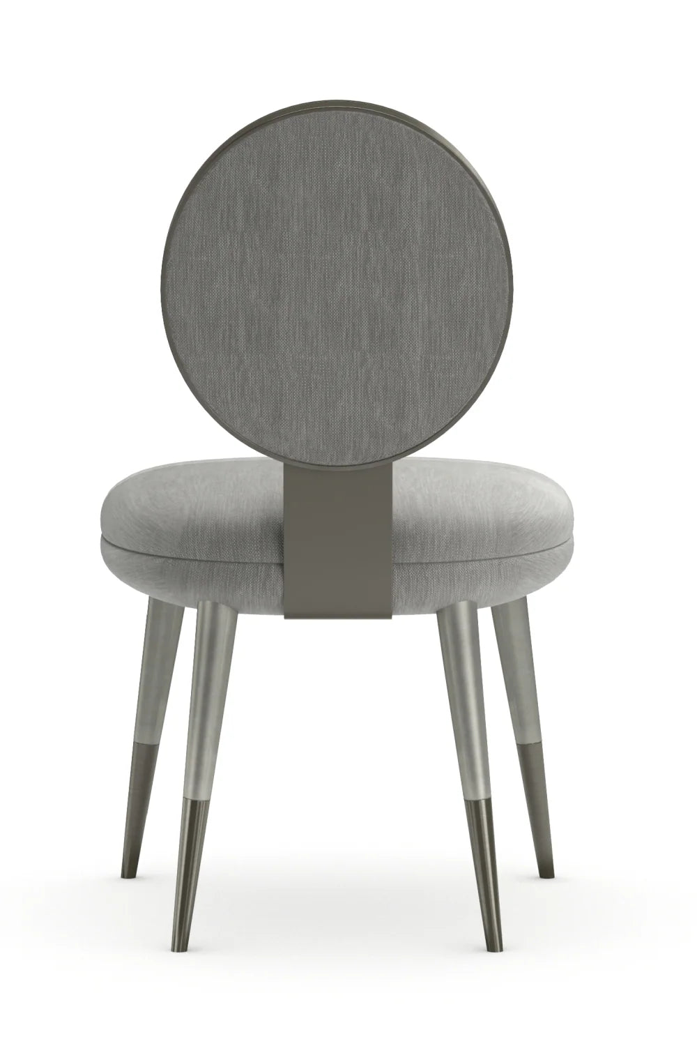Luxury Upholstered Fabric Modern Dining Chair European Style for Villa