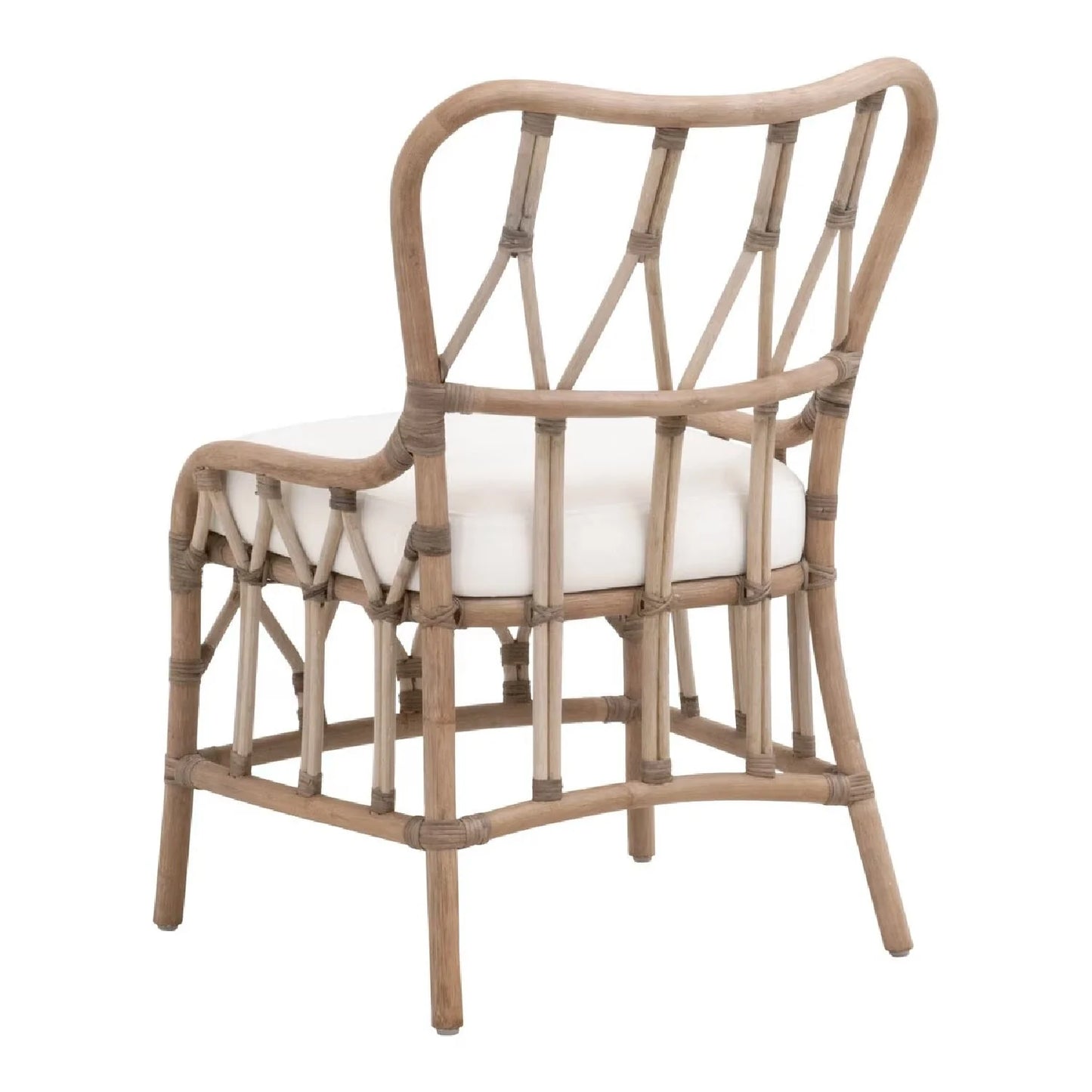 Luxury Upholstered Fabric Modern Dining Chair European Style for Villa
