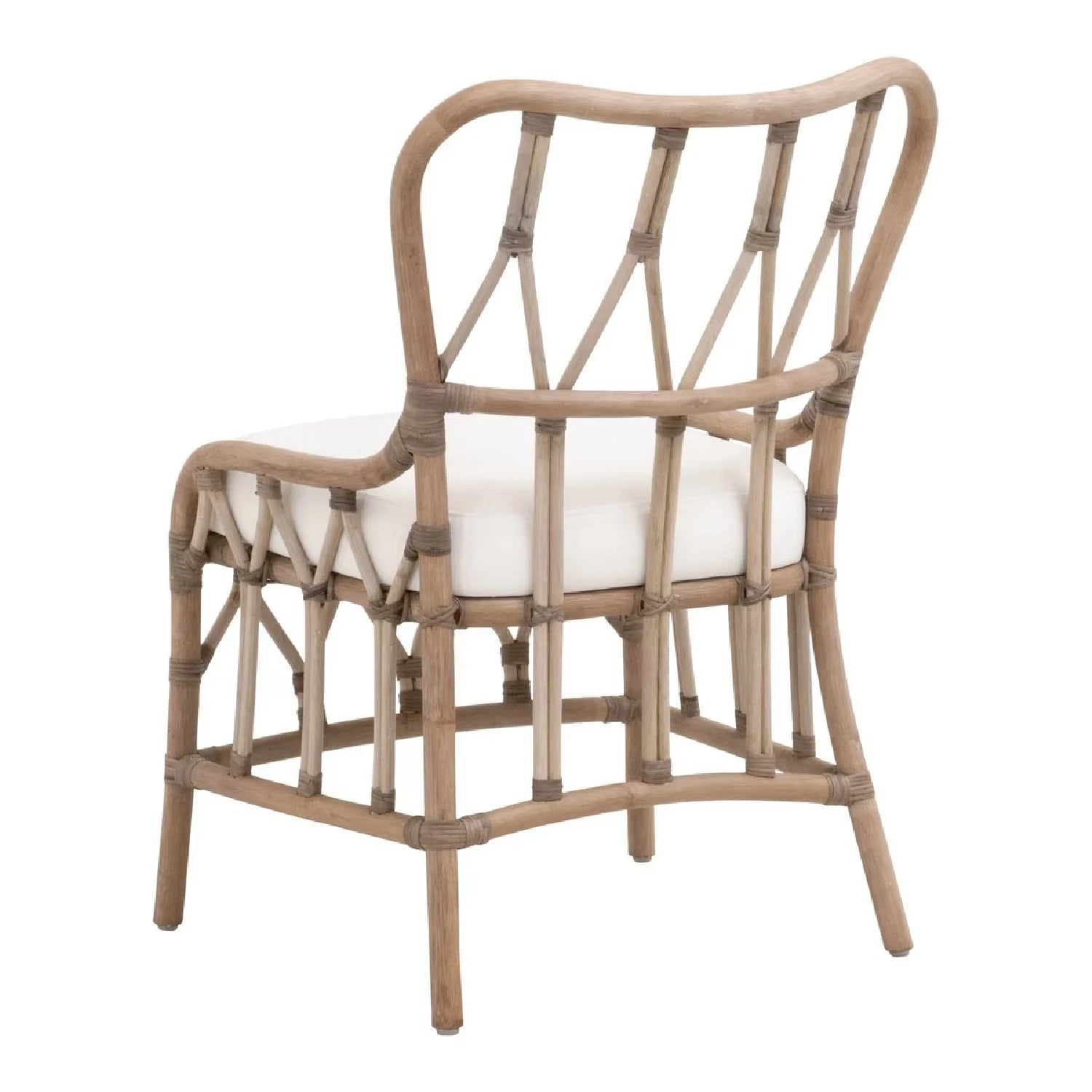 Luxury Upholstered Fabric Modern Dining Chair European Style for Villa