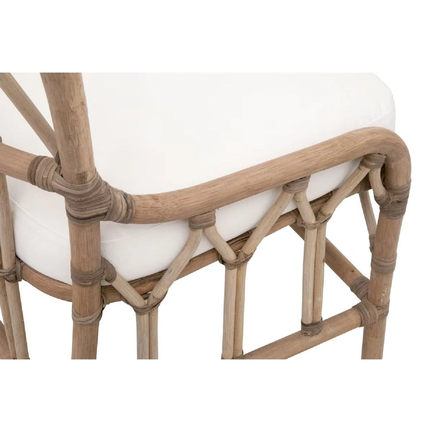 Luxury Upholstered Fabric Modern Dining Chair European Style for Villa