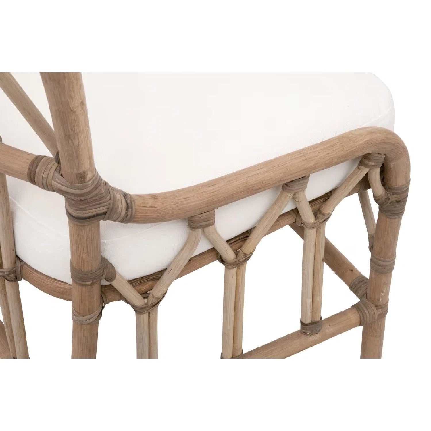 Luxury Upholstered Fabric Modern Dining Chair European Style for Villa