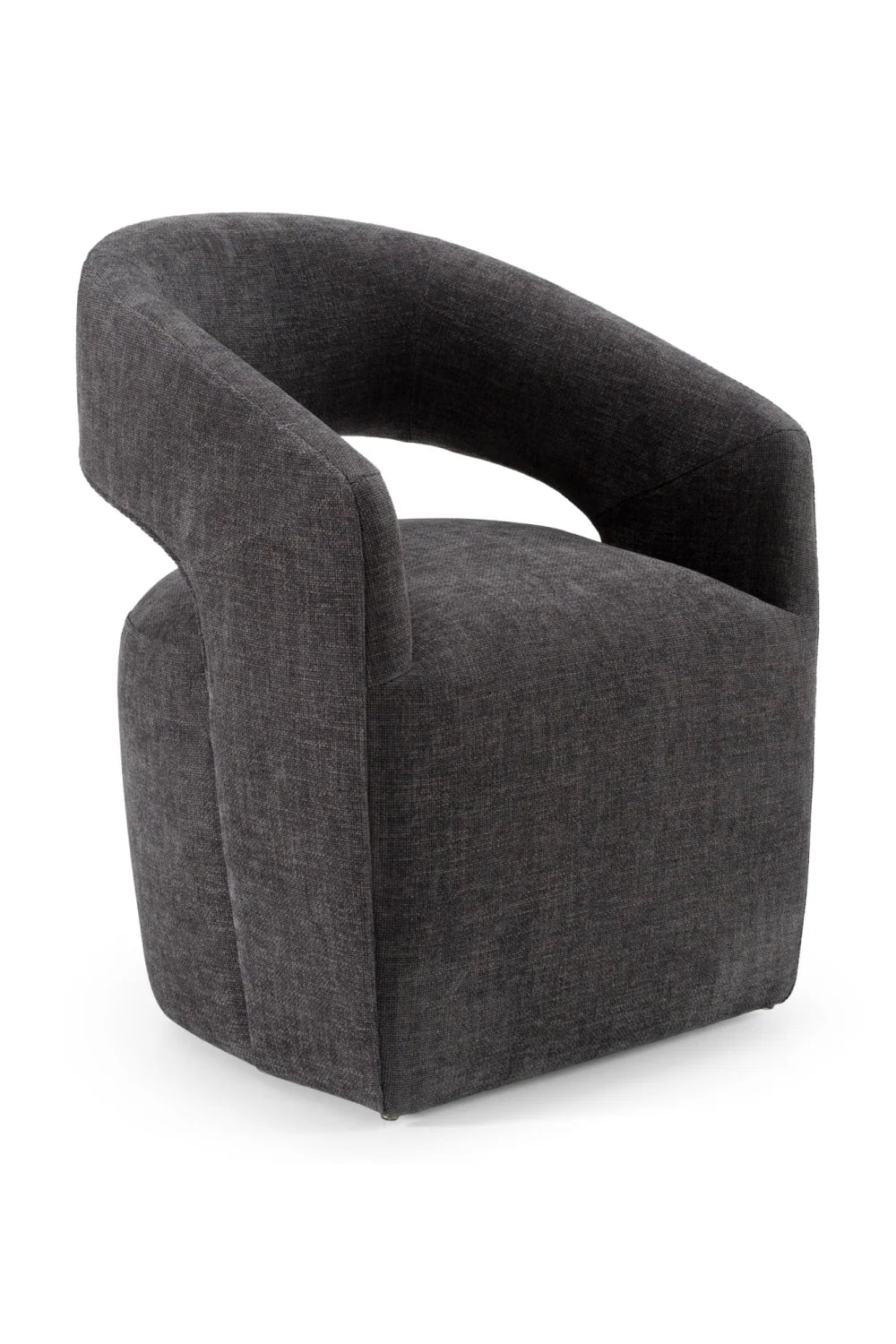 Luxury Upholstered Fabric Modern Dining Chair European Style for Villa