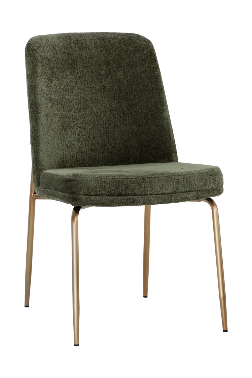 Luxury Upholstered Fabric Modern Dining Chair European Style for Villa
