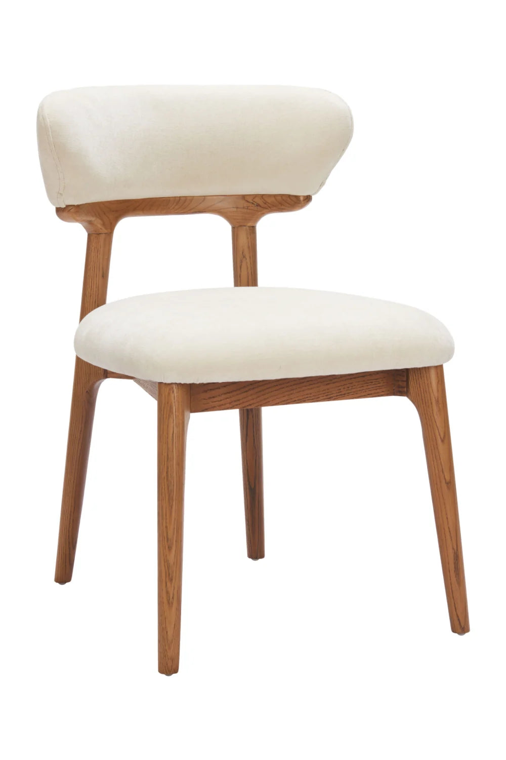 Luxury Upholstered Fabric Modern Dining Chair European Style for Villa