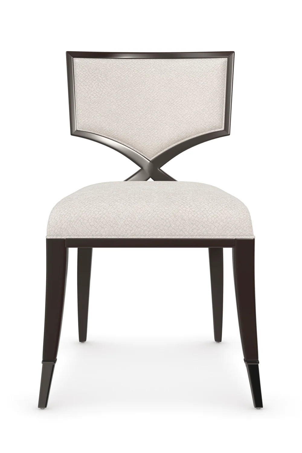 Luxury Upholstered Fabric Modern Dining Chair European Style for Villa
