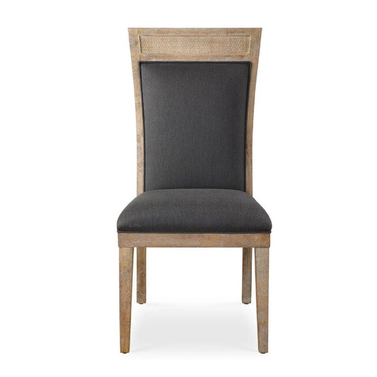 Luxury Upholstered Fabric Modern Dining Chair European Style for Villa