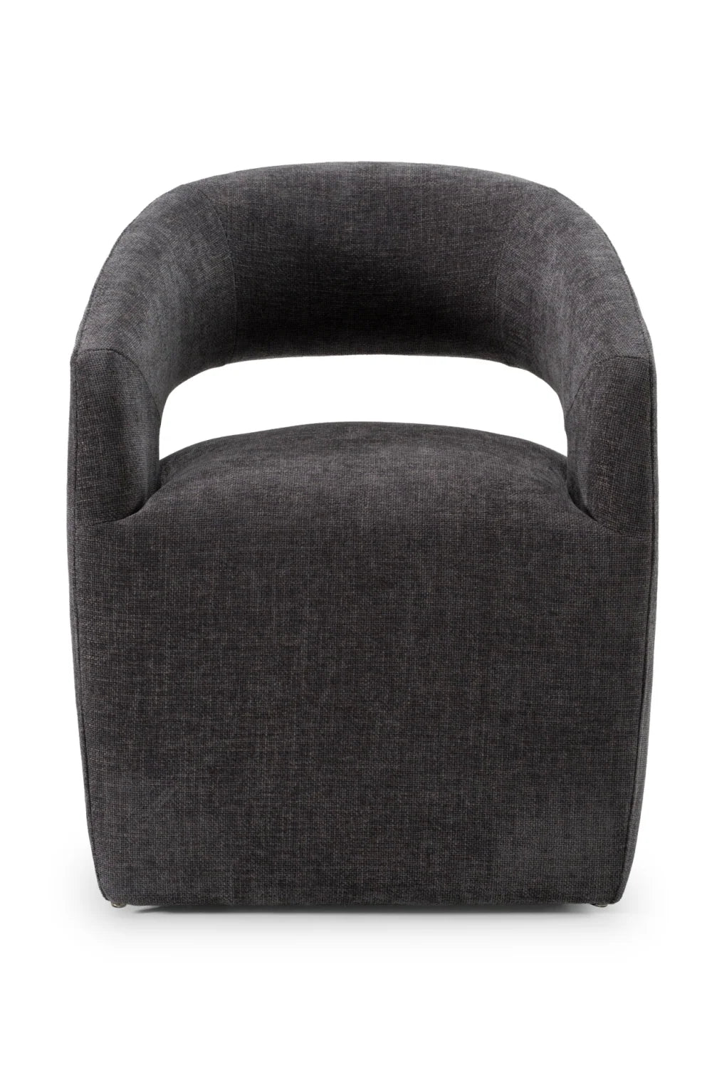 Luxury Upholstered Fabric Modern Dining Chair European Style for Villa