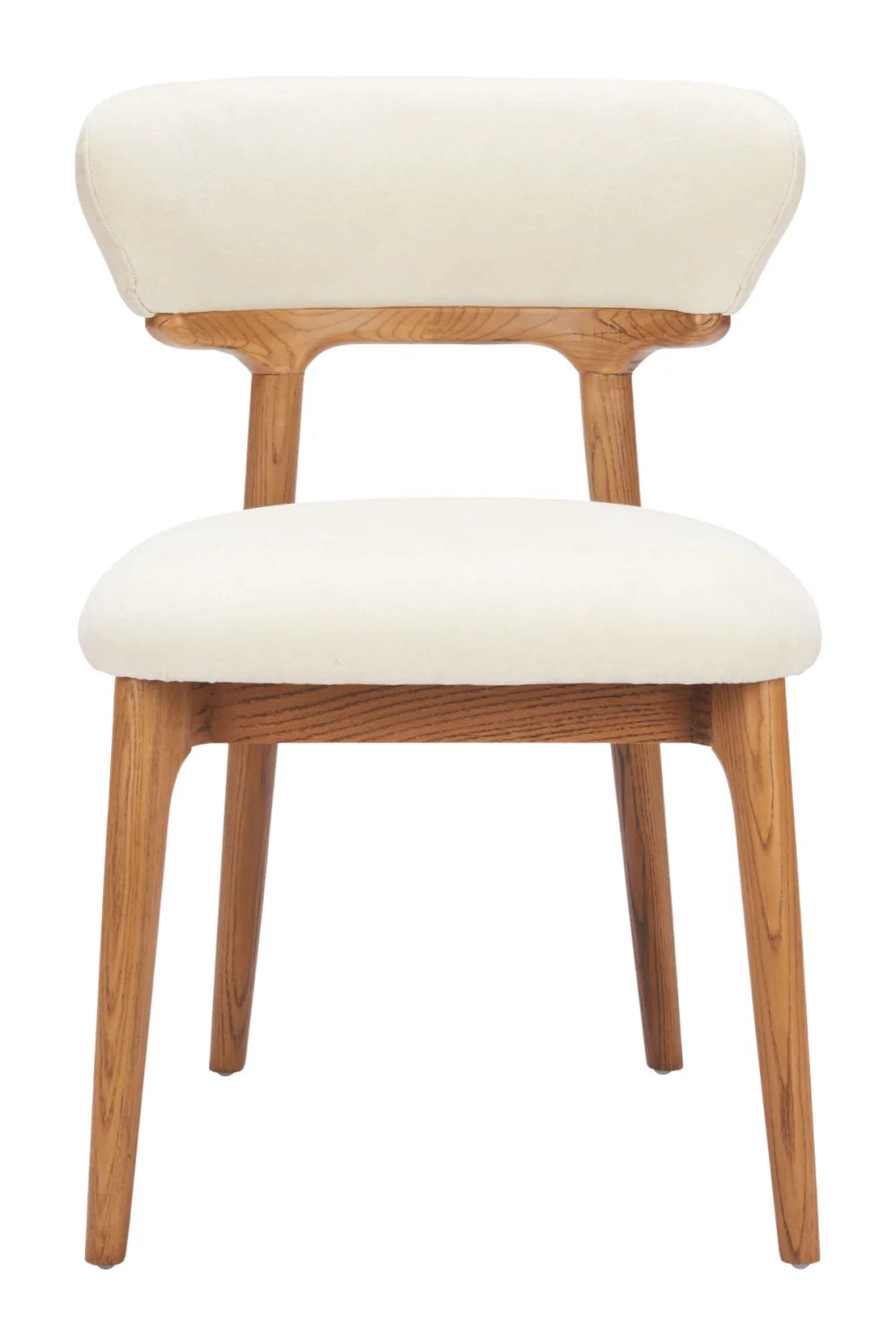 Luxury Upholstered Fabric Modern Dining Chair European Style for Villa