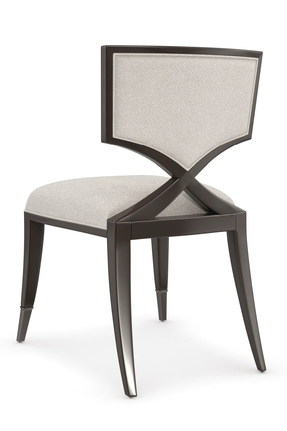 Luxury Upholstered Fabric Modern Dining Chair European Style for Villa