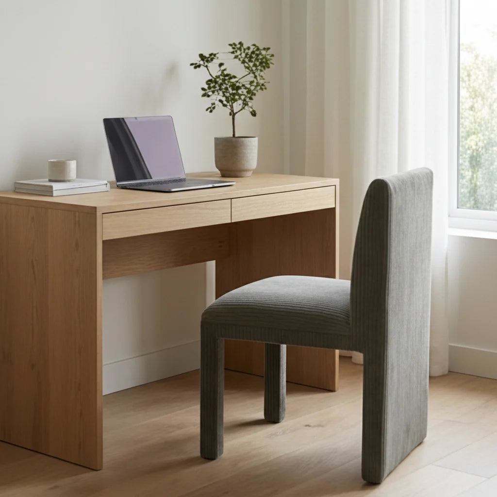 Luxury Upholstered Fabric Modern Dining Chair European Style for Villa