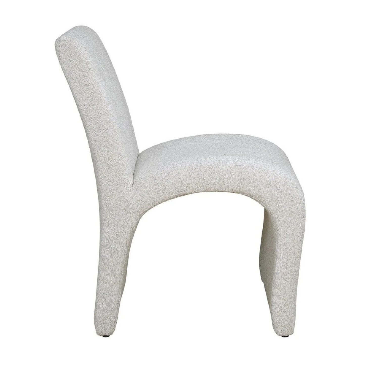 Luxury Upholstered Fabric Modern Dining Chair European Style for Villa