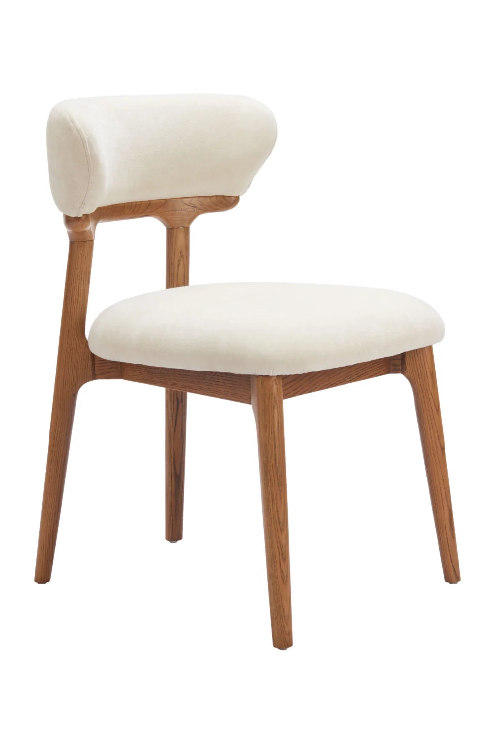 Luxury Upholstered Fabric Modern Dining Chair European Style for Villa