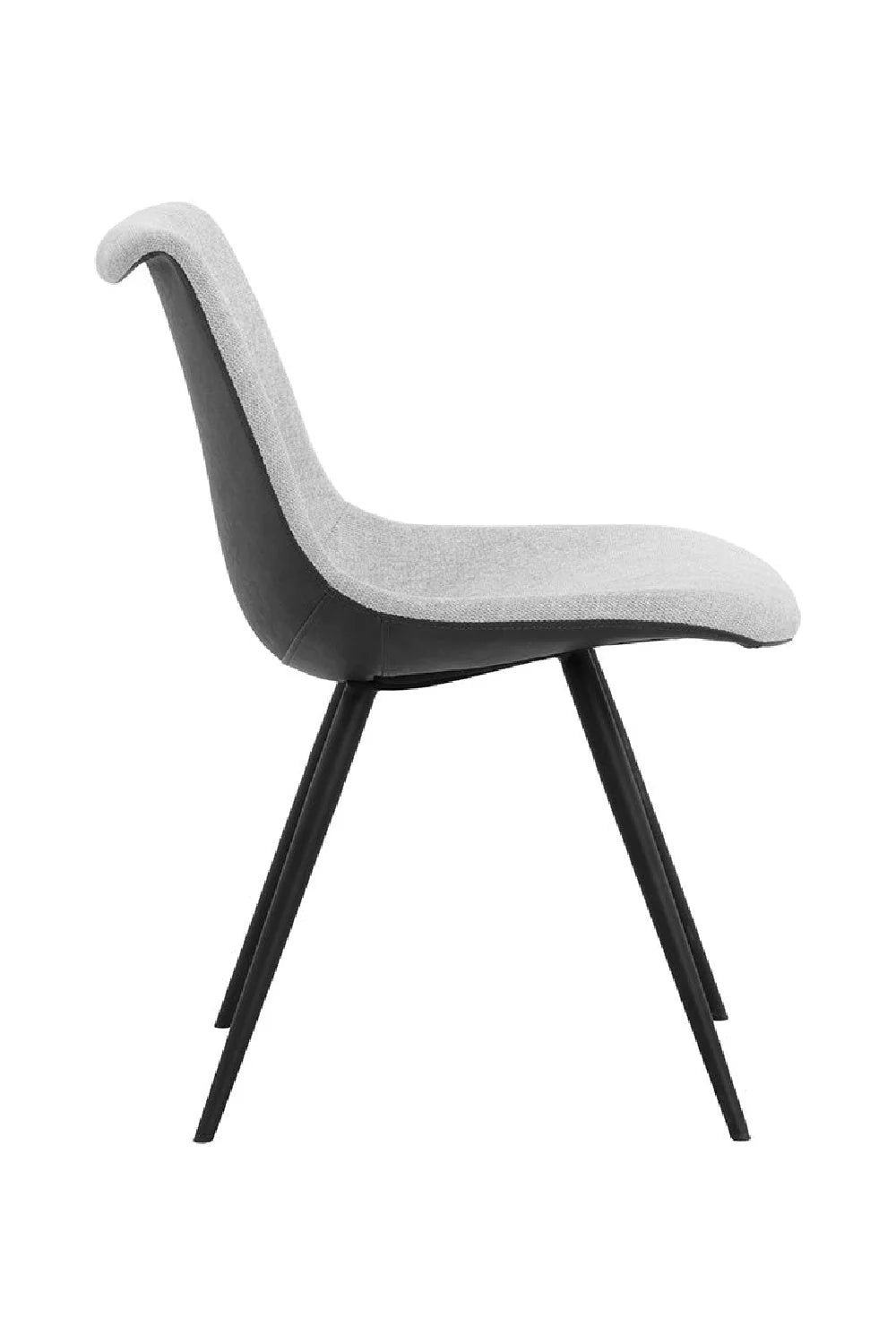 Luxury Upholstered Fabric Modern Dining Chair European Style for Villa