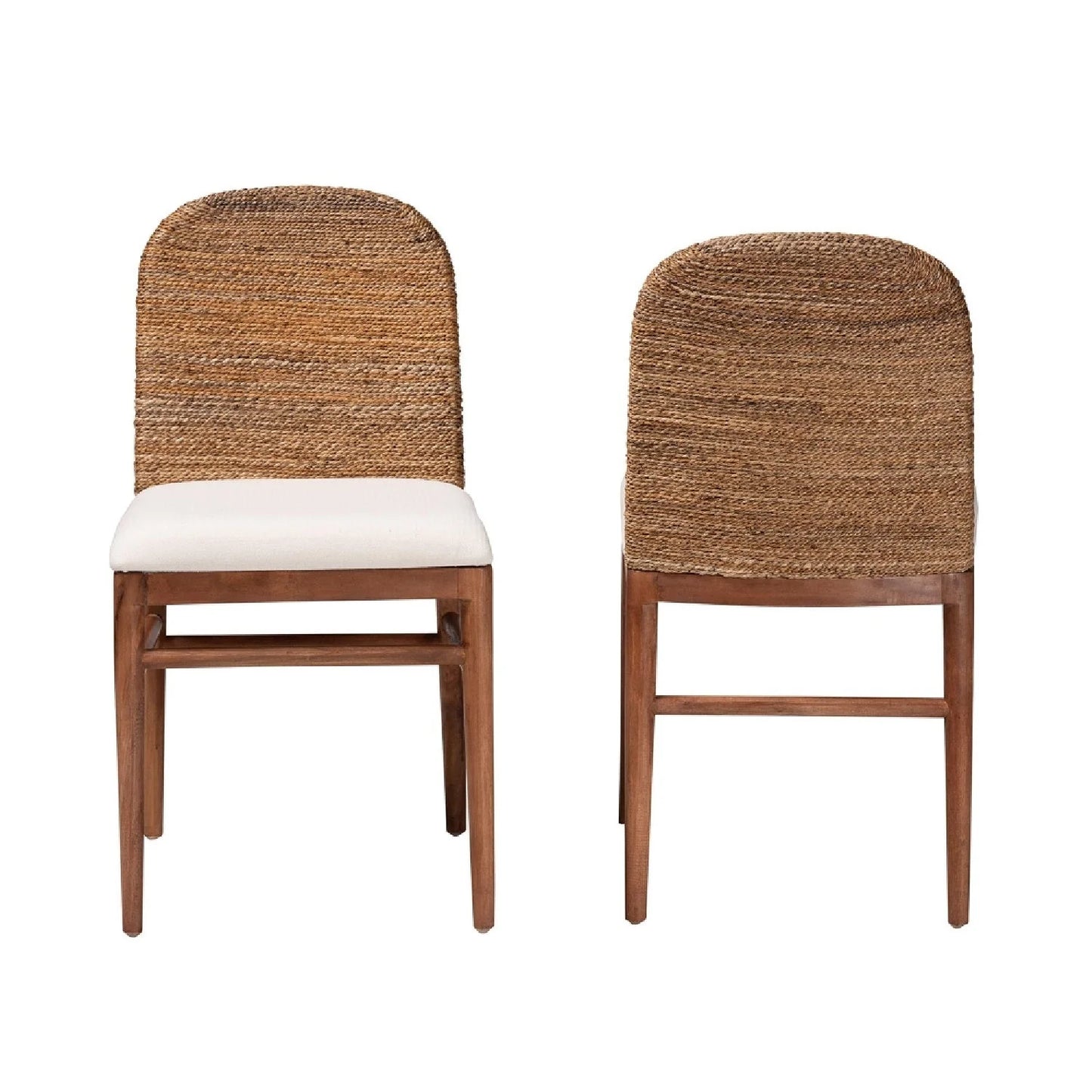 Luxury Upholstered Fabric Modern Dining Chair European Style for Villa