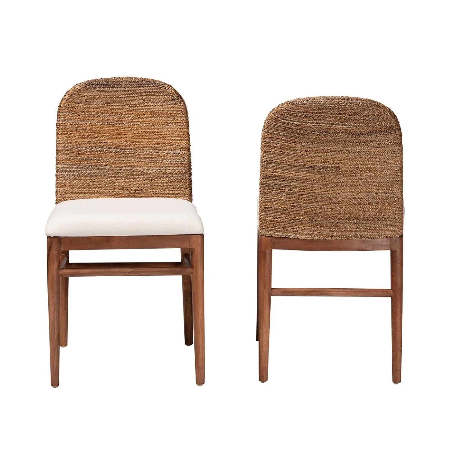 Luxury Upholstered Fabric Modern Dining Chair European Style for Villa