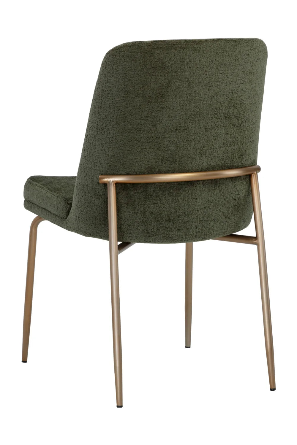 Luxury Upholstered Fabric Modern Dining Chair European Style for Villa