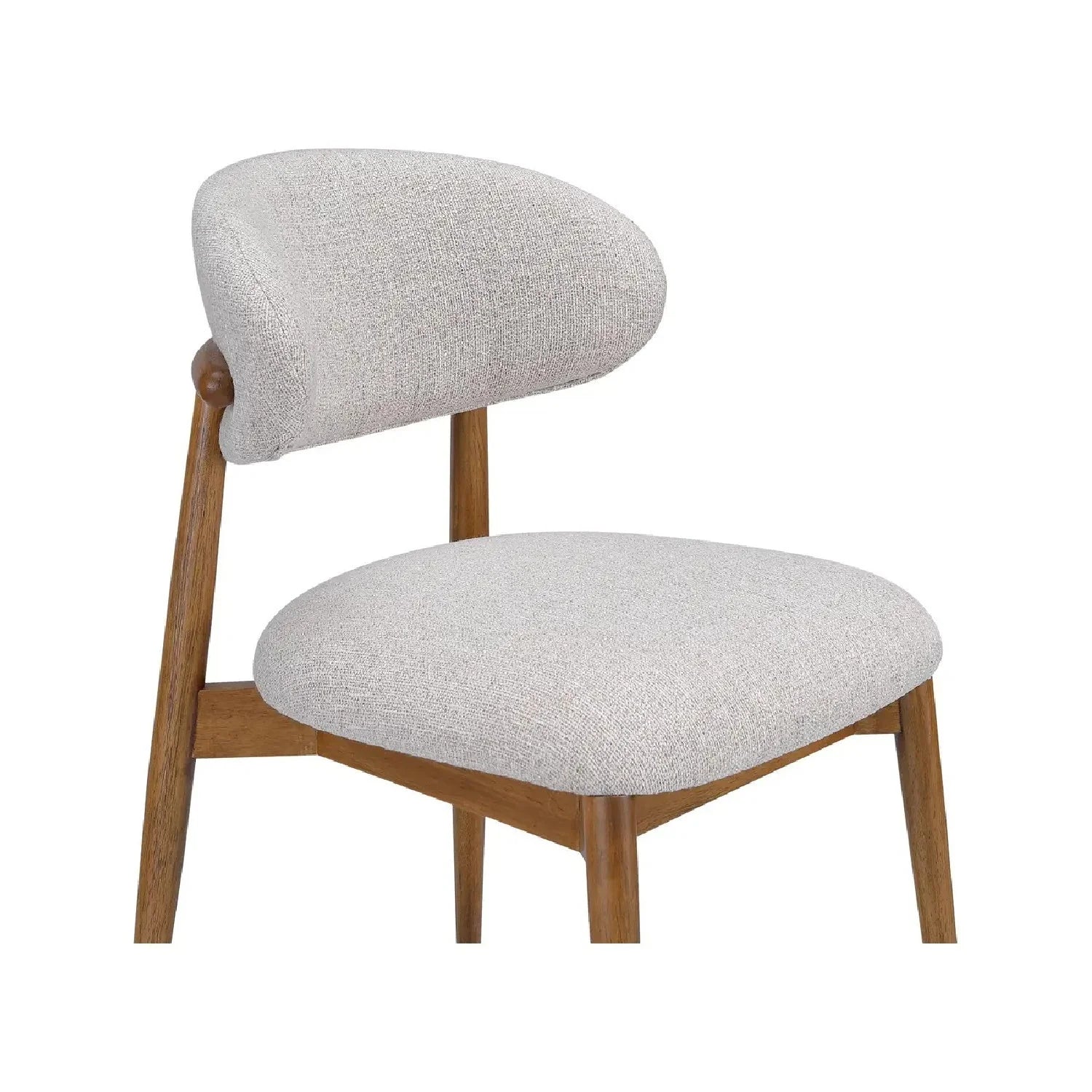 Luxury Upholstered Fabric Modern Dining Chair European Style for Villa