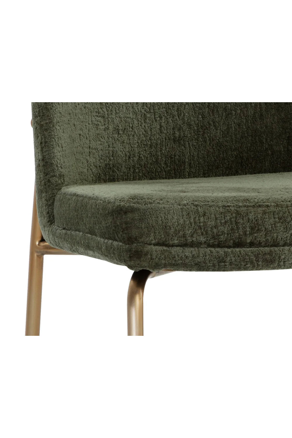 Luxury Upholstered Fabric Modern Dining Chair European Style for Villa