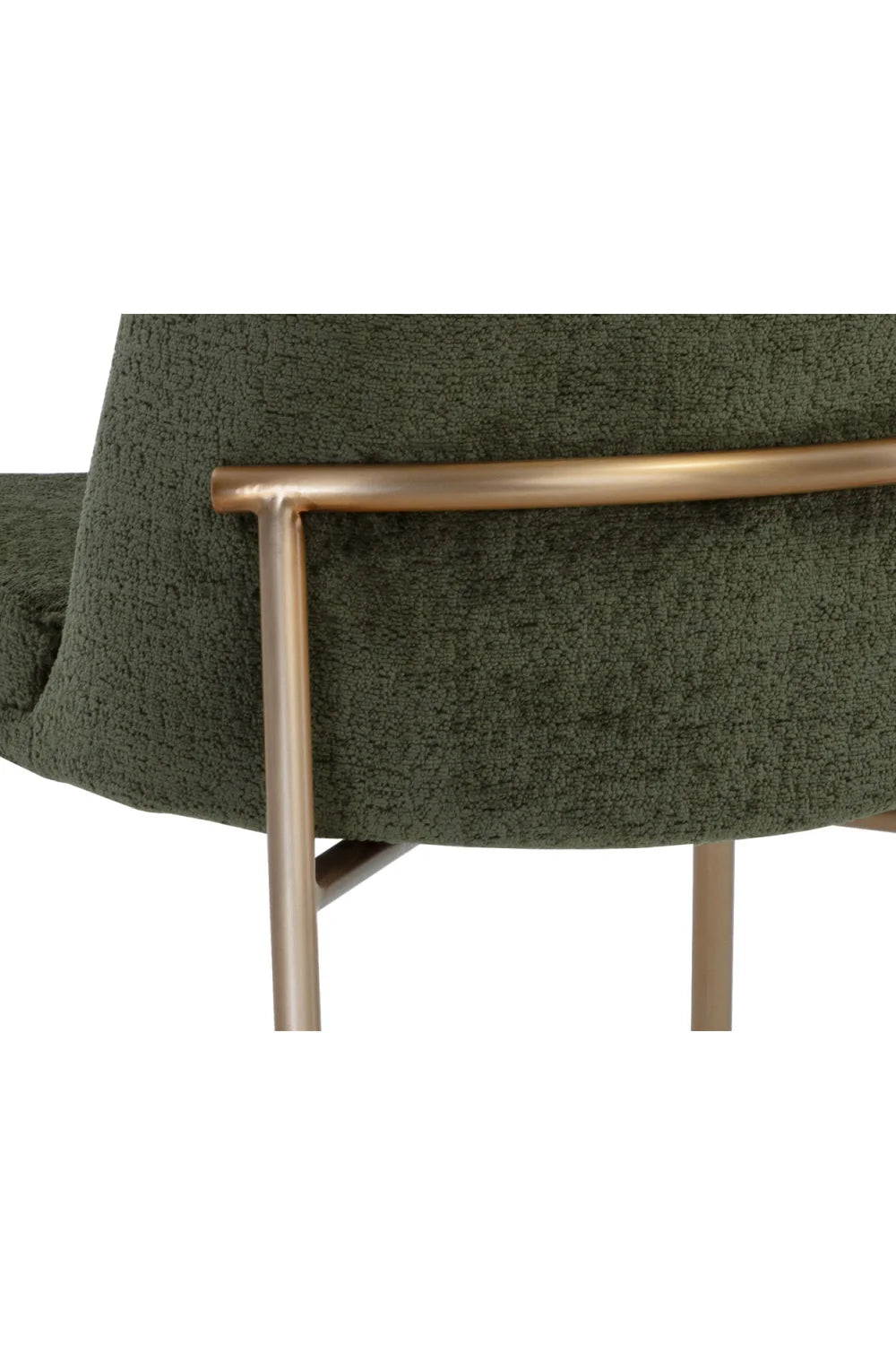 Luxury Upholstered Fabric Modern Dining Chair European Style for Villa