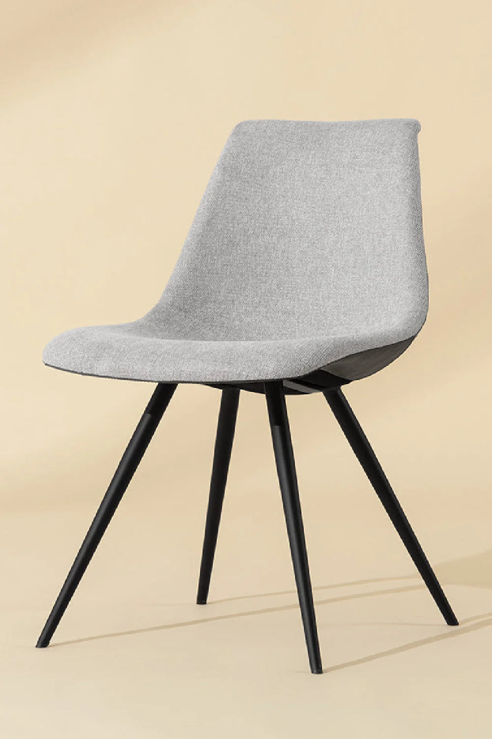 Luxury Upholstered Fabric Modern Dining Chair European Style for Villa