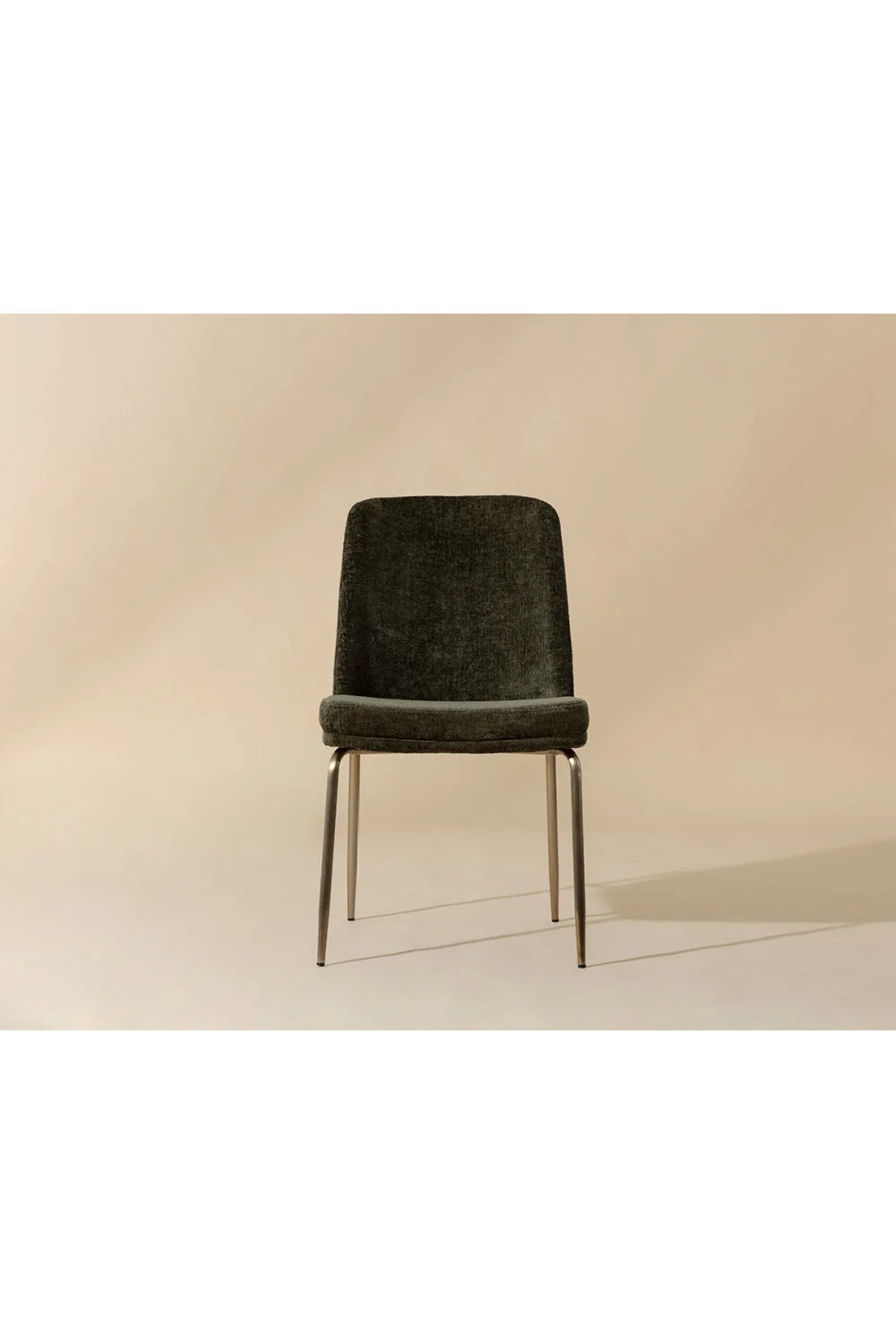 Luxury Upholstered Fabric Modern Dining Chair European Style for Villa