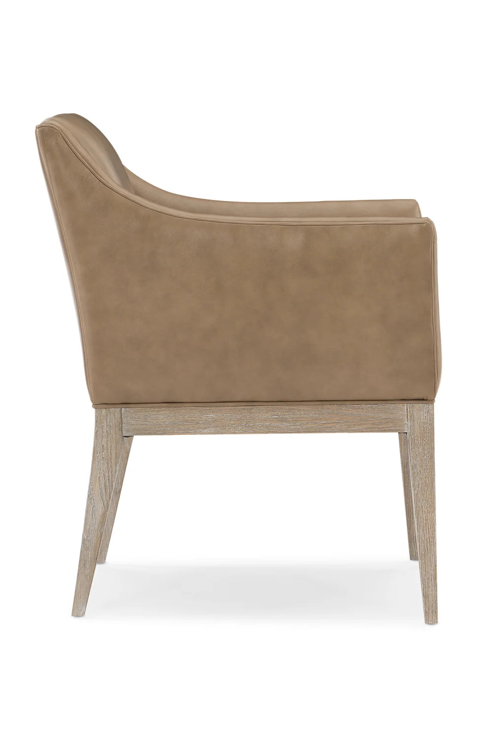Luxury Upholstered Leather Modern Dining Armchair European Style for Villa