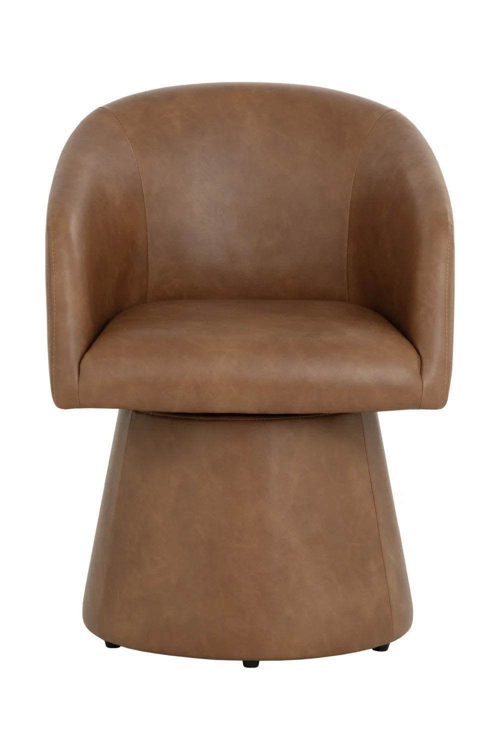 Luxury Upholstered Leather Modern Dining Armchair European Style for Villa
