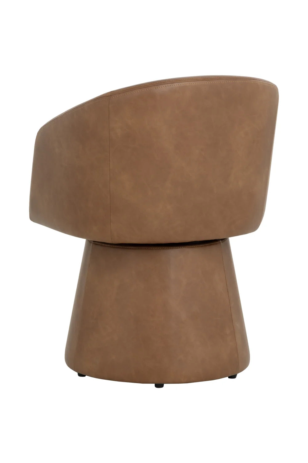 Luxury Upholstered Leather Modern Dining Armchair European Style for Villa