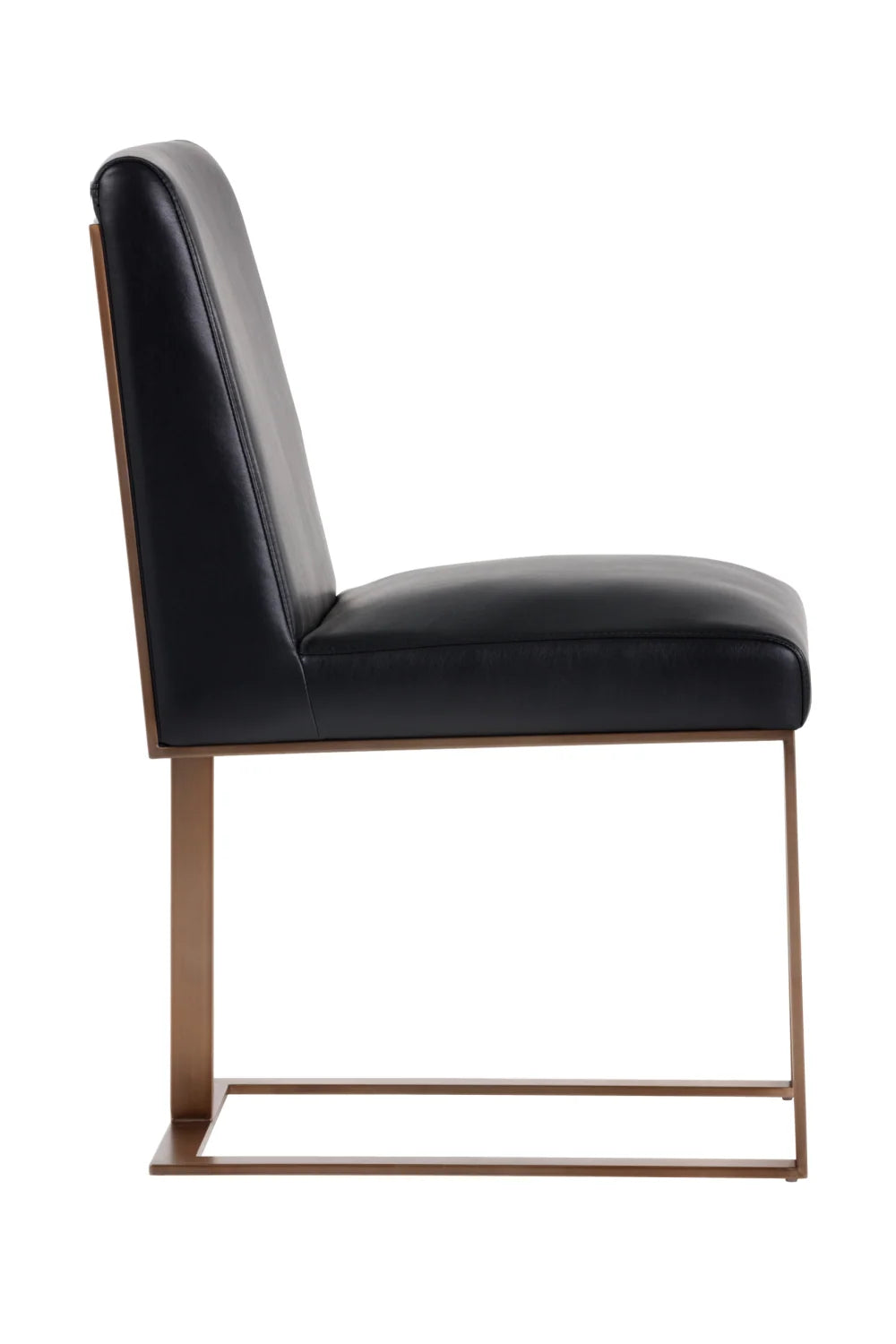 Luxury Upholstered Leather Modern Dining Chair European Style for Villa