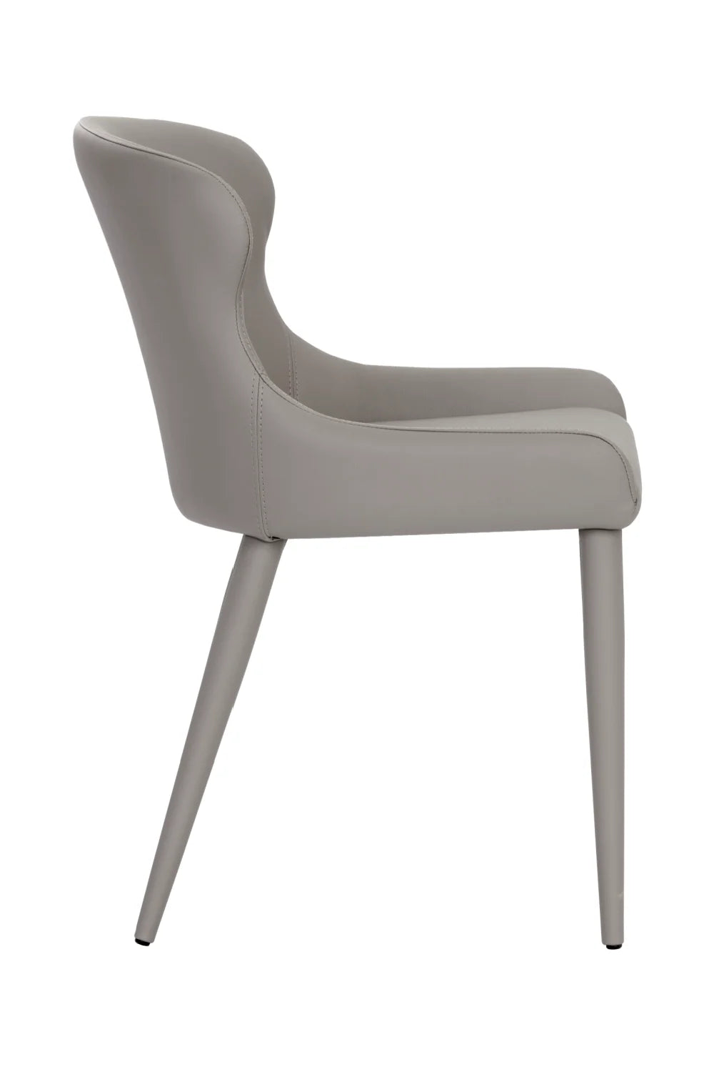 Luxury Upholstered Leather Modern Dining Chair European Style for Villa