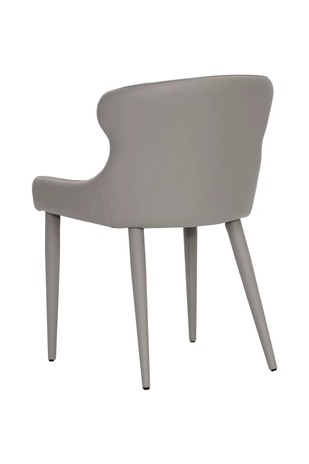Luxury Upholstered Leather Modern Dining Chair European Style for Villa
