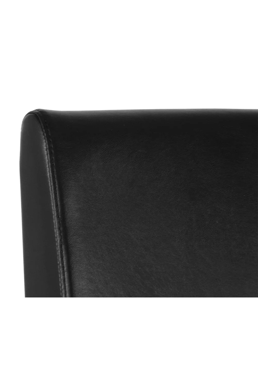 Luxury Upholstered Leather Modern Dining Chair European Style for Villa