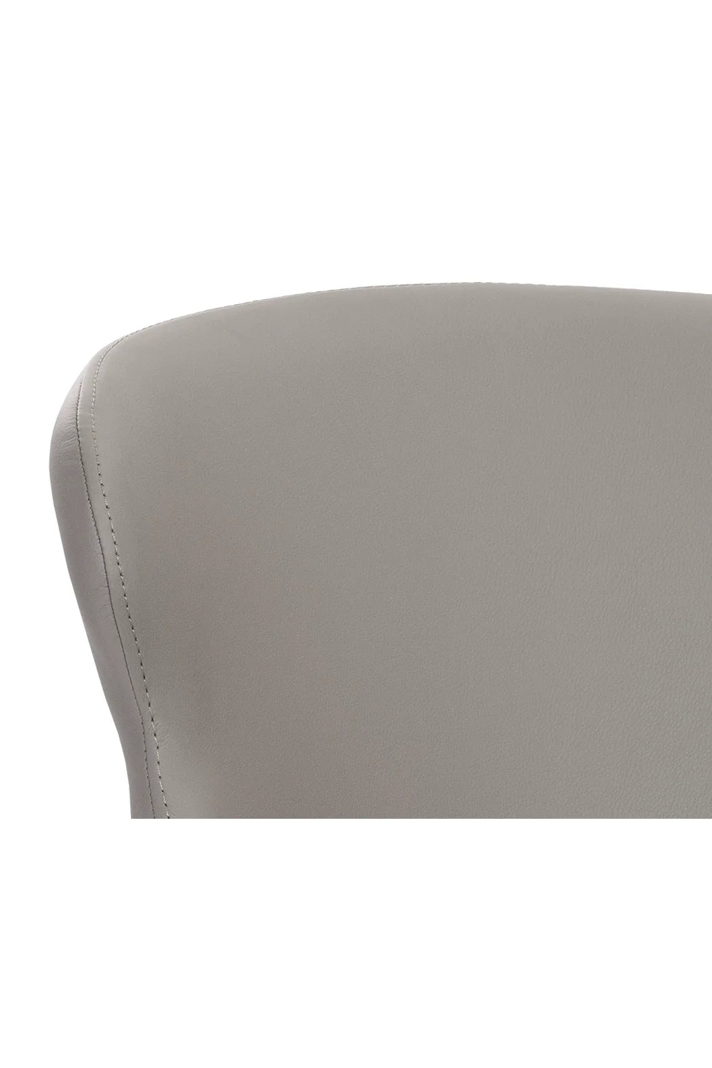 Luxury Upholstered Leather Modern Dining Chair European Style for Villa