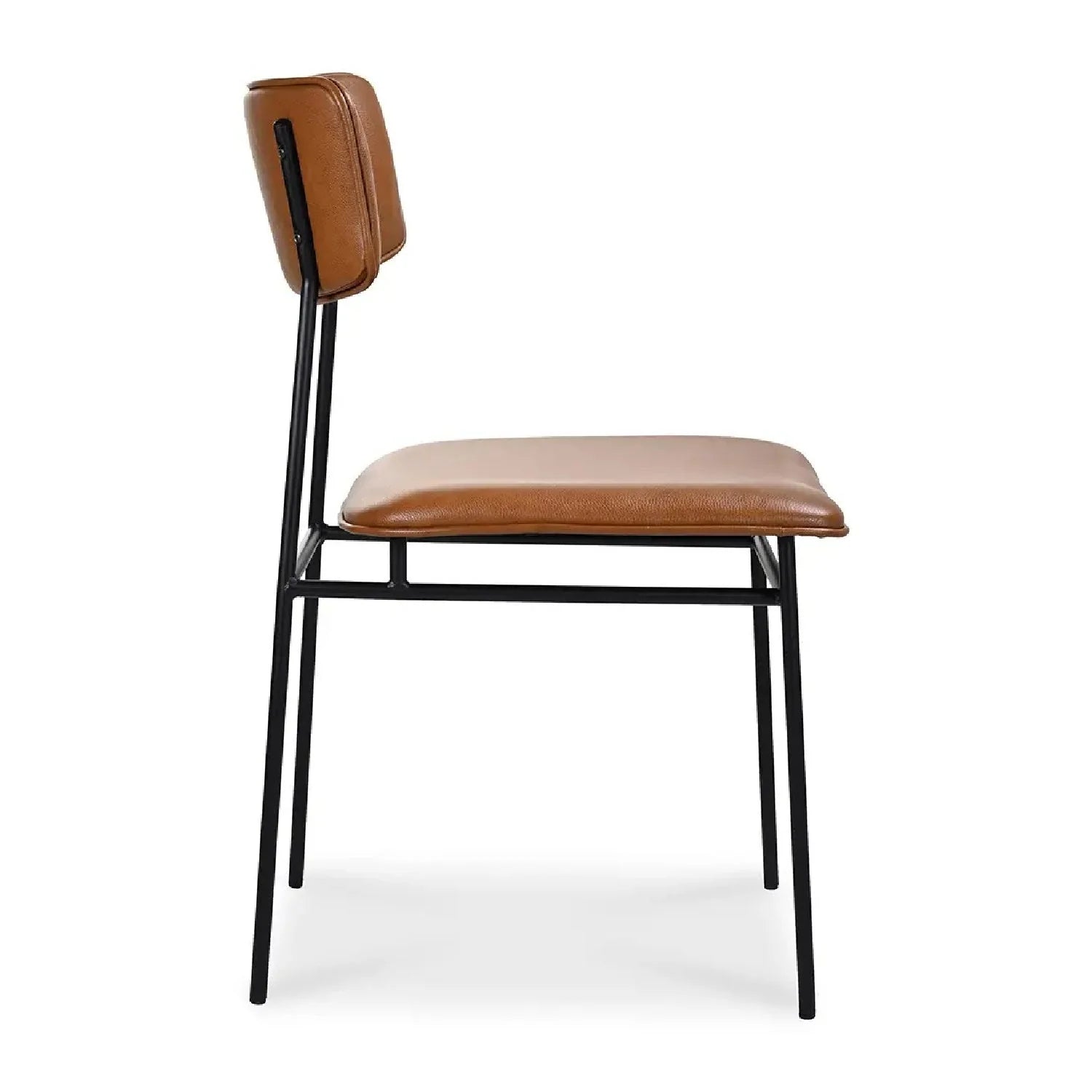 Luxury Upholstered Leather Modern Dining Chair European Style for Villa