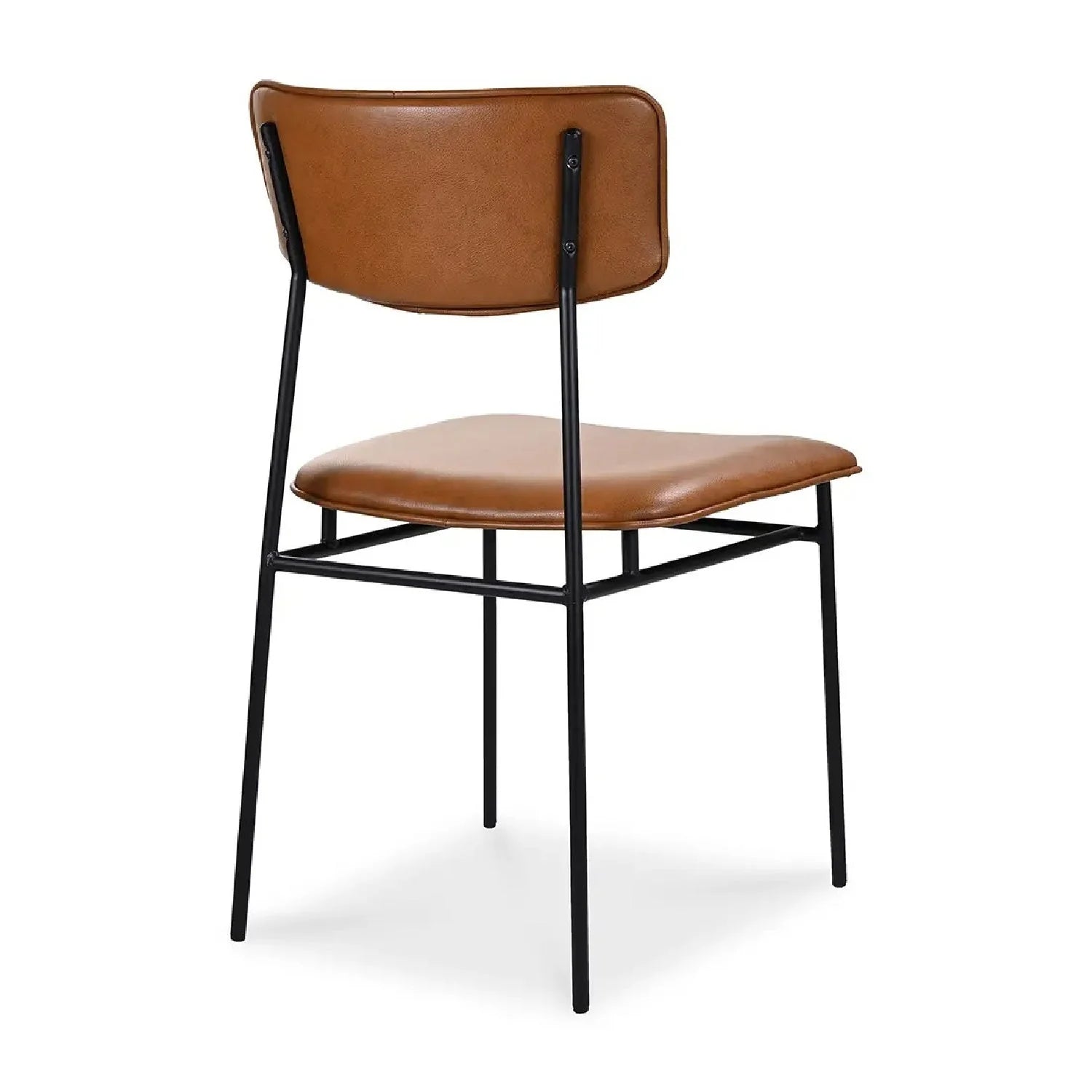 Luxury Upholstered Leather Modern Dining Chair European Style for Villa